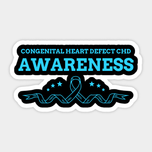 Congenital Heart Defect CHD Awareness Sticker